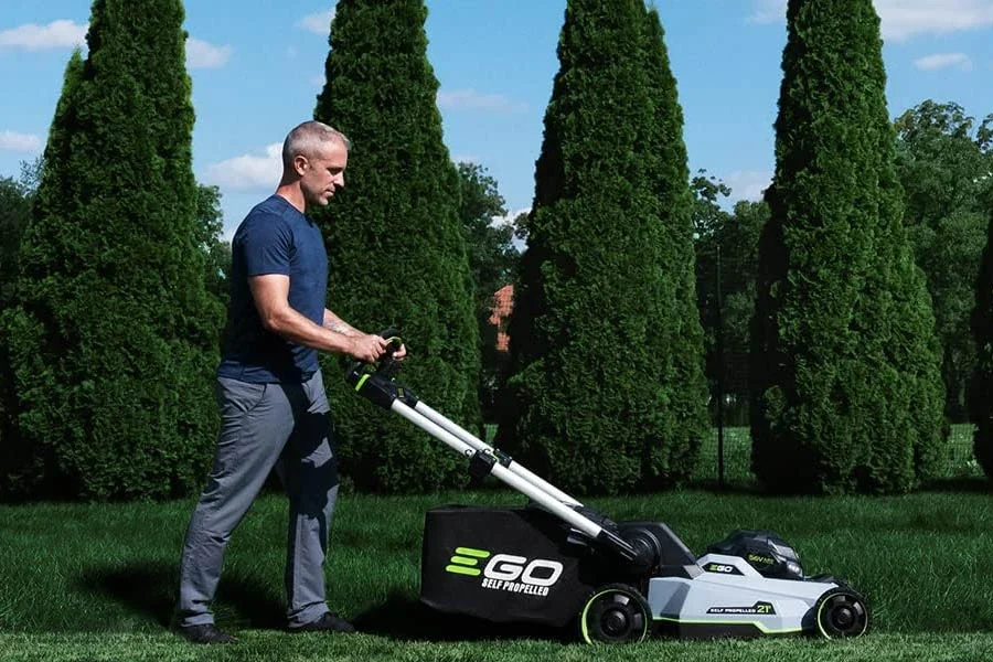 best cordless battery lawnmower